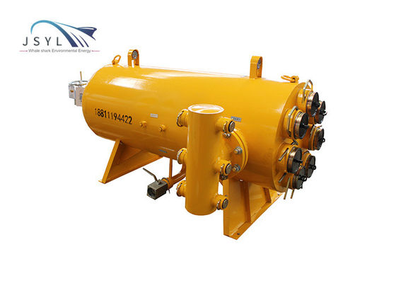 200W 1000L/Min Manual Backwash Filter Station การติดตั้งแนวนอน