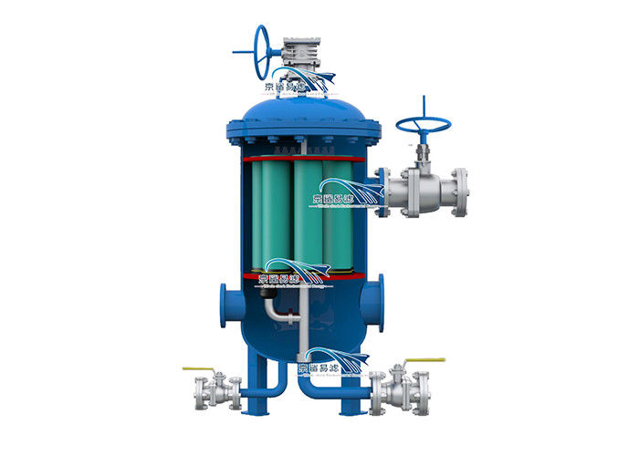 Hand Crank เครื่องกรองน้ำแรงดันต่ำอัตโนมัติ Self Cleaning Sediment Filter