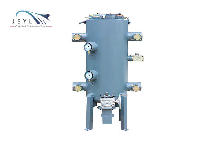 200W 1000L/Min Manual Backwash Filter Station การติดตั้งแนวนอน
