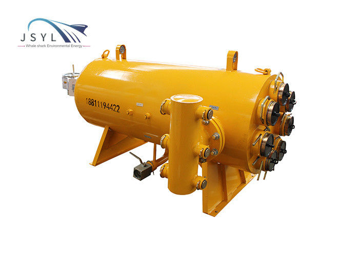 200W 1000L/Min Manual Backwash Filter Station การติดตั้งแนวนอน
