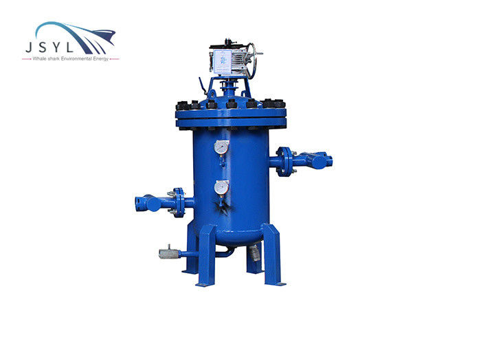 เครื่องแยกสารทำความสะอาดด้วยตนเองที่เป็นของแข็งแบบพกพา DN1000 ตัวกรอง Backwash แบบแมนนวล
