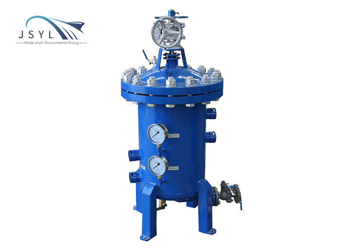 เครื่องแยกสารทำความสะอาดด้วยตนเองที่เป็นของแข็งแบบพกพา DN1000 ตัวกรอง Backwash แบบแมนนวล