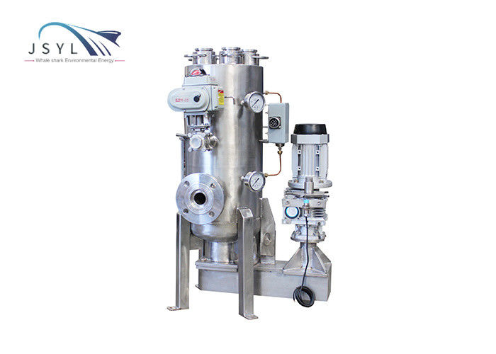 แนวตั้ง 1.6MPA Sintered Wire Mesh Filter Backwashing Filter System
