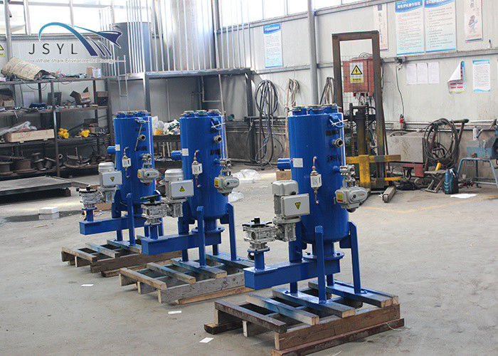 ระบบกรองล้างย้อนอัตโนมัติแนวตั้ง 1.6MPa ตัวกรองชลประทานทำความสะอาดตัวเอง
