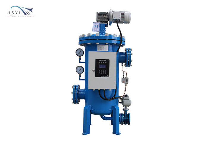 380V 304 เครื่องแยกของเหลวที่เป็นของแข็งกรองน้ำหยดเกษตรย้อนกลับ