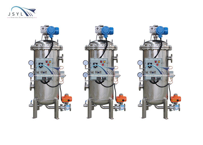 0.55-2.2KW ตัวกรอง Simplex แรงดันต่ำฝักบัวน้ำ Automatic Backwash Filters