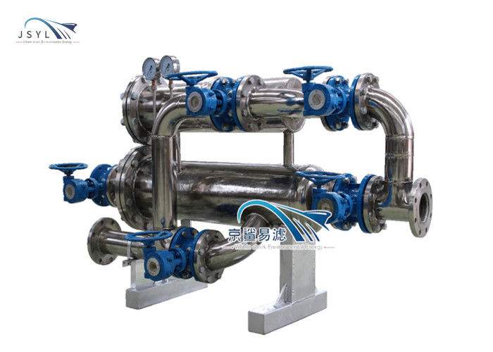 1-3000um Duplex Strainer เครื่องกรองน้ำแบบย้อนกลับอัตโนมัติแบบคู่